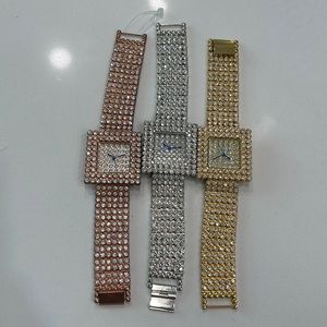 3 blinged out faux diamond watches